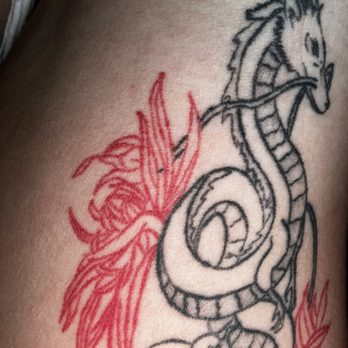 Ants Tattoo - blown out lines - Tattoo Near Me - Tustin, California