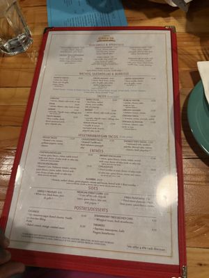 Menu photo 5 Taqueria Cresta Philadelphia, PA