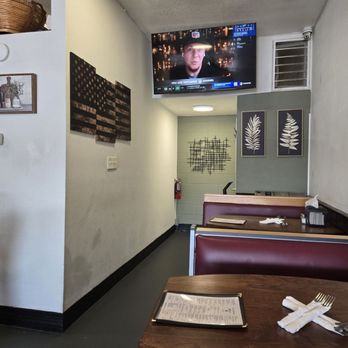 Mediterranean Bistro - Ambiance is chill and two TVs to watch the games. - Lebanese Near Me - Sacramento, California Mediterranean Bistro - Ambiance is chill and two TVs to watch the games. - Lebanese Near Me - Sacramento, California