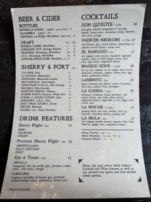Menu photo 3 Bodega On Main Vancouver, BC Menu photo 3 Bodega On Main Vancouver, BC