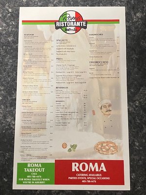 Menu photo 3 Roma Ristorante Shawnee, OK Menu photo 3 Roma Ristorante Shawnee, OK