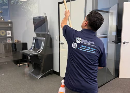 Office Cleaning - Master Clean Solutions truly raises the bar when it comes to professional cleaning services. With their attention to detail and commitment to excellence, they transform any space into a spotless sanctuary. From sparkling windows to impeccably cleaned carpets, no corner is overlooked. Their team of trained professionals uses cutting-edge equipment and eco-friendly products, ensuring a thorough clean that’s safe for your home or business. Whether it’s deep cleaning, post-construction cleanup, or routine maintenance, Master Clean Solutions leaves your space looking and feeling brand new. Their reliable, efficient, and friendly service makes them a trusted partner for all your cleaning needs! Office Cleaning - Master Clean Solutions truly raises the bar when it comes to professional cleaning services. With their attention to detail and commitment to excellence, they transform any space into a spotless sanctuary. From sparkling windows to impeccably cleaned carpets, no corner is overlooked. Their team of trained professionals uses cutting-edge equipment and eco-friendly products, ensuring a thorough clean that’s safe for your home or business. Whether it’s deep cleaning, post-construction cleanup, or routine maintenance, Master Clean Solutions leaves your space looking and feeling brand new. Their reliable, efficient, and friendly service makes them a trusted partner for all your cleaning needs!