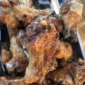 Restaurant at Smuttynose - Garlic Parmesan wings (large order) - New American Near Me - Hampton, New Hampshire