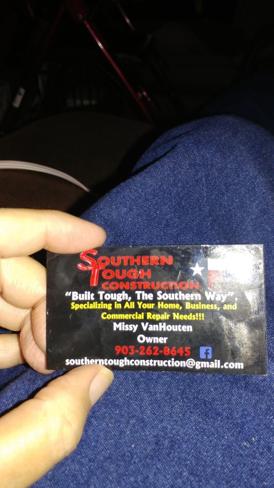 Slide of Southern Tough Construction