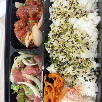 Souza's Fish House - 2 choice Poke Bowl. Lao style and Maui Onion - Poke Near Me - Honolulu, Hawaii Souza's Fish House - 2 choice Poke Bowl. Lao style and Maui Onion - Poke Near Me - Honolulu, Hawaii