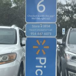 Designated pick up space Designated pick up space