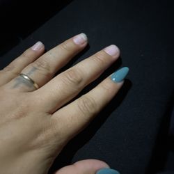 Nails literally just came off.