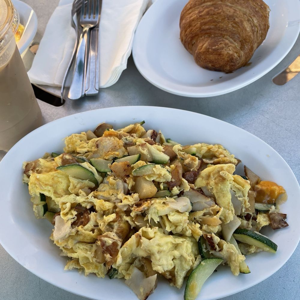 French Riviera Bakery Cafe - Eggs, potatoes, zucchini and turkey - Bakeries Near Me - Houston, Texas
