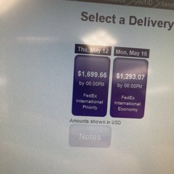 FedEx Office Print & Ship Center - How much it costs to deliver to china