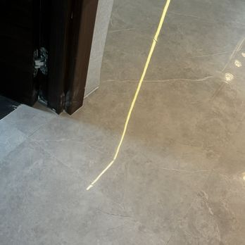 Derly's Cleaning Services - Dirt left around door jambs - Home Cleaning Near Me - West Palm Beach, Florida