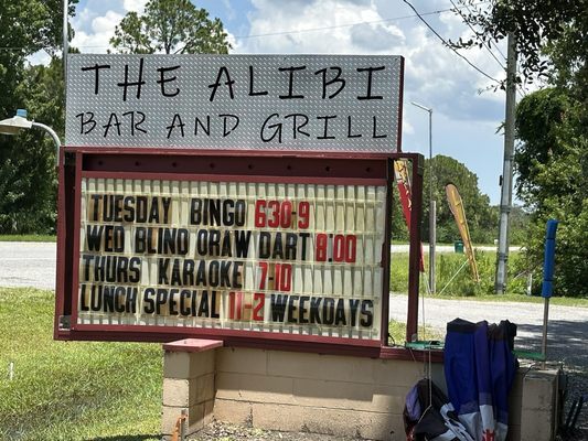 The Alibi Bar and Grill by null
