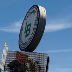 La Bodega Mexican Restaurant & Bar - Sign out front