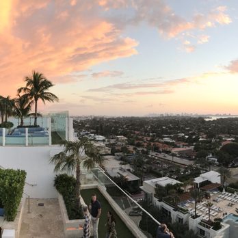 Grand Beach Hotel Surfside - Rooftop at sunset - Hotels Near Me - Surfside, Florida