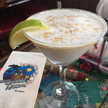 The Bubble Room - Key lime coconut martini - Desserts Near Me - Captiva, Florida
