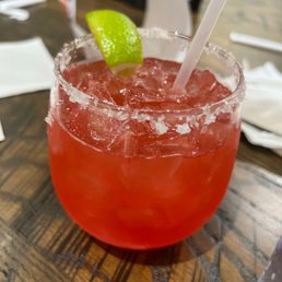 a close up of a drink