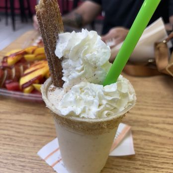 El Chango Loco - Cinnamon Toast Crunch shake with churro - Ice Cream & Frozen Yogurt Near Me - San Antonio, Texas El Chango Loco - Cinnamon Toast Crunch shake with churro - Ice Cream & Frozen Yogurt Near Me - San Antonio, Texas