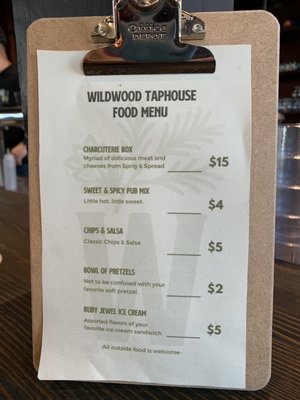 Menu photo 1 Wildwood Taphouse Hillsboro, OR Menu photo 1 Wildwood Taphouse Hillsboro, OR