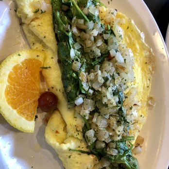 The Pancakery - Spinach & Onion Omelette - Breakfast & Brunch Near Me - Destin, Florida The Pancakery - Spinach & Onion Omelette - Breakfast & Brunch Near Me - Destin, Florida