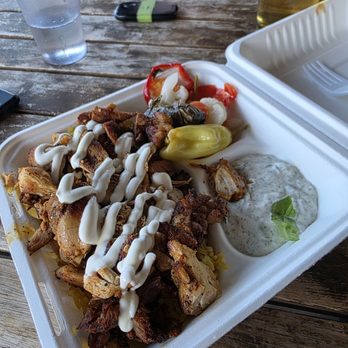 Gyro King - My yummy chicken plate - Food Trucks Near Me - Troutdale, Oregon Gyro King - My yummy chicken plate - Food Trucks Near Me - Troutdale, Oregon