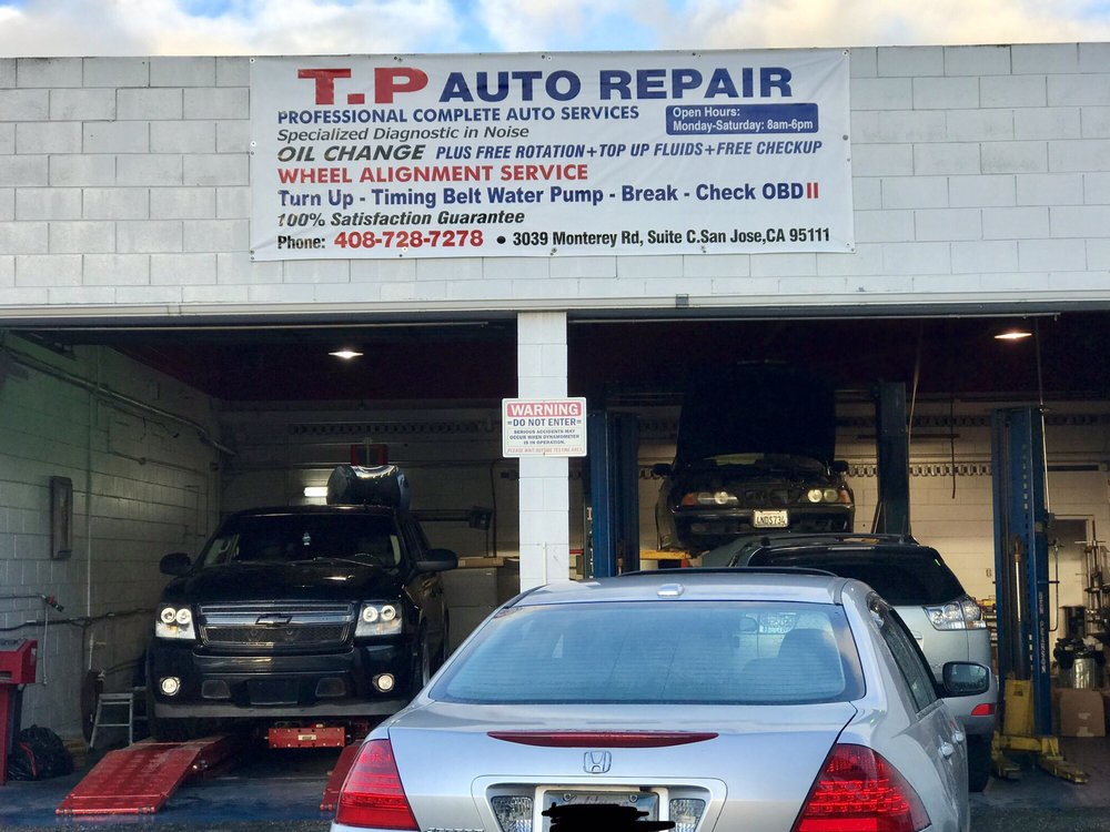 TP AUTO REPAIR 13 Photos & 20 Reviews 3039 Monterey Rd, San Jose, CA Yelp