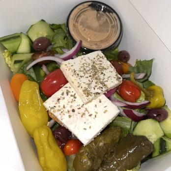 Goombas Pizza Grinder - perfect Greek salad - Pizza Near Me - Arvada, Colorado Goombas Pizza Grinder - perfect Greek salad - Pizza Near Me - Arvada, Colorado