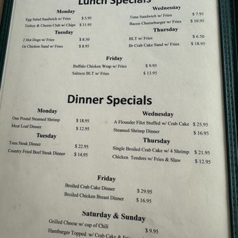 Kathy's Crab House - Seafood Near Me - Delaware City, Delaware