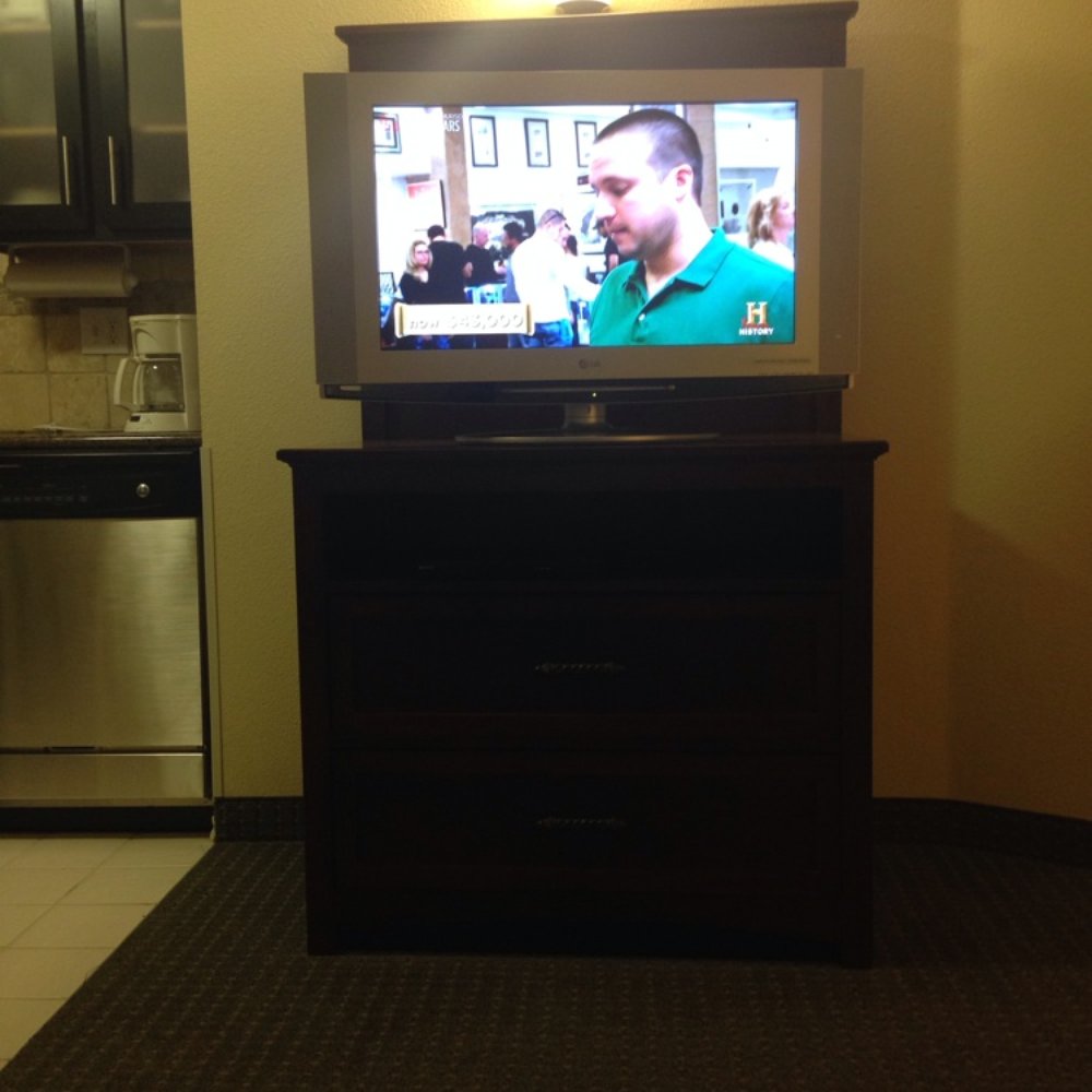 Staybridge Suites Denver Tech Center - Living room TV - Hotels Near Me - Centennial, Colorado