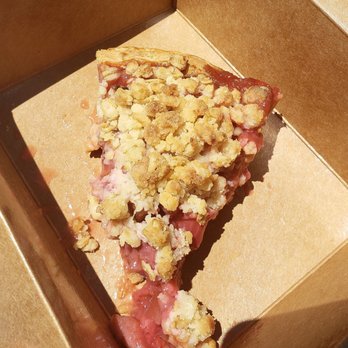 Rockaway Beach Bakery - Strawberry and rhubarb pie. - Bakeries Near Me - Far Rockaway, New York Rockaway Beach Bakery - Strawberry and rhubarb pie. - Bakeries Near Me - Far Rockaway, New York