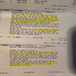 Black and white proof that the warranty I was sold was totally useless from the start. Black and white proof that the warranty I was sold was totally useless from the start.