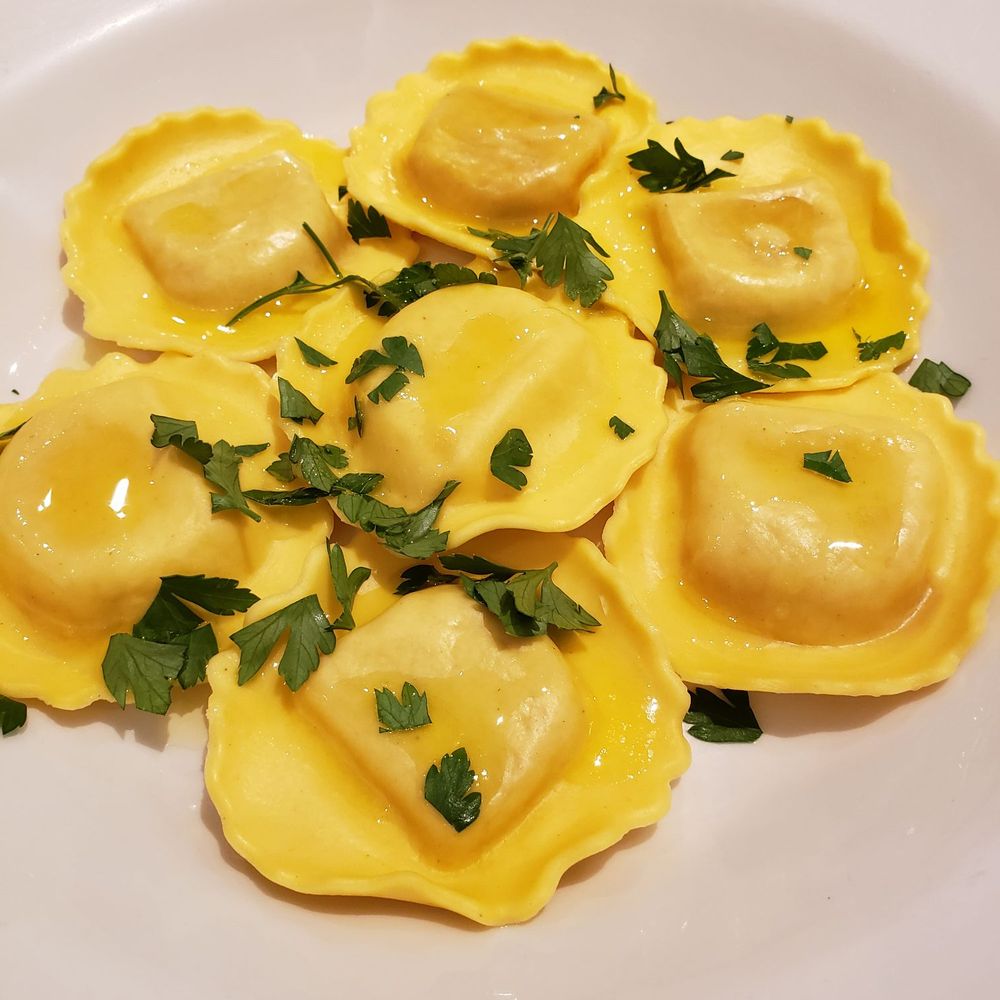 Kalendar Cafe - Pumpkin Ravioli - Coffee & Tea Near Me - London, XGL Kalendar Cafe - Pumpkin Ravioli - Coffee & Tea Near Me - London, XGL