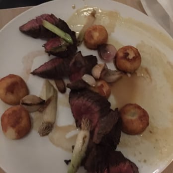 Billy Club - Hanger steak - very yummy $24 - New American Near Me - Buffalo, New York Billy Club - Hanger steak - very yummy $24 - New American Near Me - Buffalo, New York