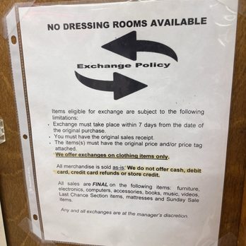 Red Racks Thrift Store - Exchange policy - Thrift Stores Near Me - Joplin, Missouri Red Racks Thrift Store - Exchange policy - Thrift Stores Near Me - Joplin, Missouri