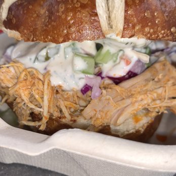 Simply Fresh - Buffalo solider chicken sandwich - Sandwiches Near Me Simply Fresh - Buffalo solider chicken sandwich - Sandwiches Near Me
