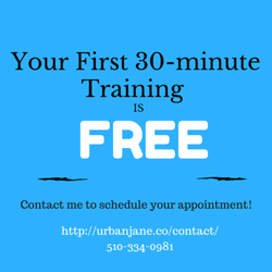 Urban Jane - Contact me for your first FREE 30-minute session!