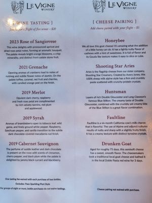Menu photo 3 Le Vigne LA Vernon, CA Menu photo 3 Le Vigne LA Vernon, CA
