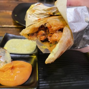 Cheffry's Artisanal Bistro - Achaari chicken kathi rolls - Bistros Near Me - Toronto, Ontario