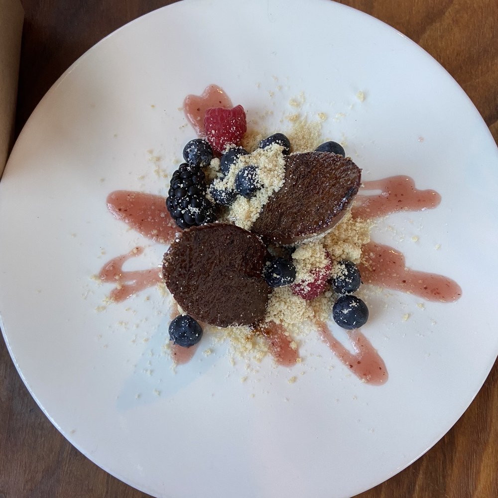 Brix 25 - Dark Chocolate Crème Brûlée - New American Near Me - Gig Harbor, Washington