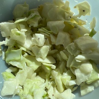 Canyons Barbeque - FRESH and refreshing Cole slaw. On the sweet side. Just right! - Barbeque Near Me - Castro Valley, California