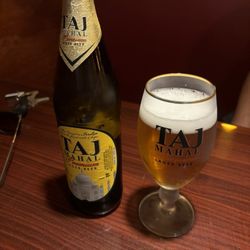 Curry and Kabab - Taj Mahal beer