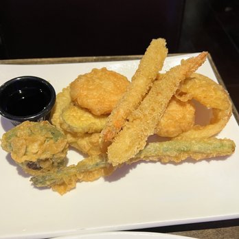 TJ Japanese Steakhouse - Tempura that came with udon - Japanese Near Me - Appleton, Wisconsin