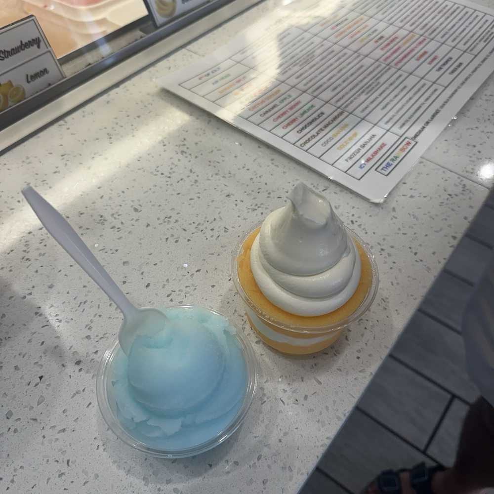 Sweet and Shavery - cotton candy ice & orangesicle w/ custard - Desserts Near Me - Davis, California Sweet and Shavery - cotton candy ice & orangesicle w/ custard - Desserts Near Me - Davis, California