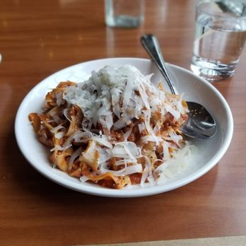 Capers + Olives - Tagliatelle bolognese - Italian Near Me - Everett, Washington Capers + Olives - Tagliatelle bolognese - Italian Near Me - Everett, Washington