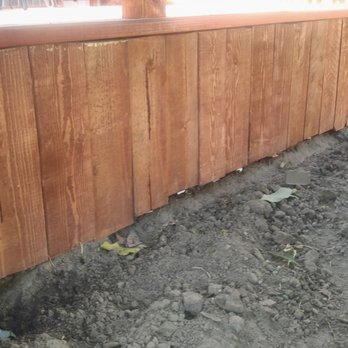 C&L Construction - After digging a trench under the skirt so water wouldn't seep up into them, realized ALL the boards were different lengths - General Contractors Near Me C&L Construction - After digging a trench under the skirt so water wouldn't seep up into them, realized ALL the boards were different lengths - General Contractors Near Me