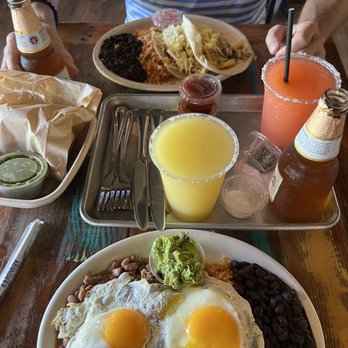 Oahu Mexican Grill - Awesome bountiful breakfast.  Eggs over Barbacoa, rice and beans.  Breakfast tacos. - Tex-Mex Near Me - Honolulu, Hawaii