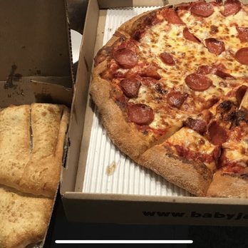 Baby Jakes Pizza - Pepperoni pizza and homemade breadsticks - Pizza Near Me - Davison, Michigan