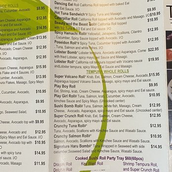 Thai Haru - Menu - Sushi Bars Near Me - West Palm Beach, Florida Thai Haru - Menu - Sushi Bars Near Me - West Palm Beach, Florida