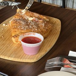 The Score Sports Grille - THE CALZONE! You need to order!