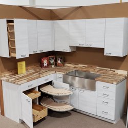 Cabinet Factories Outlet - Kemper Troxel Artic Horizontal Grain Laminate