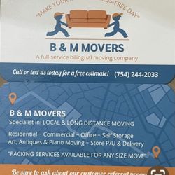 B & M Movers