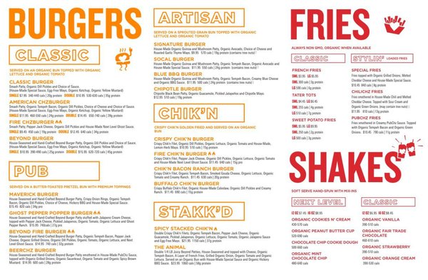 Menu photo 1 Next Level Burger Concord, CA Menu photo 1 Next Level Burger Concord, CA